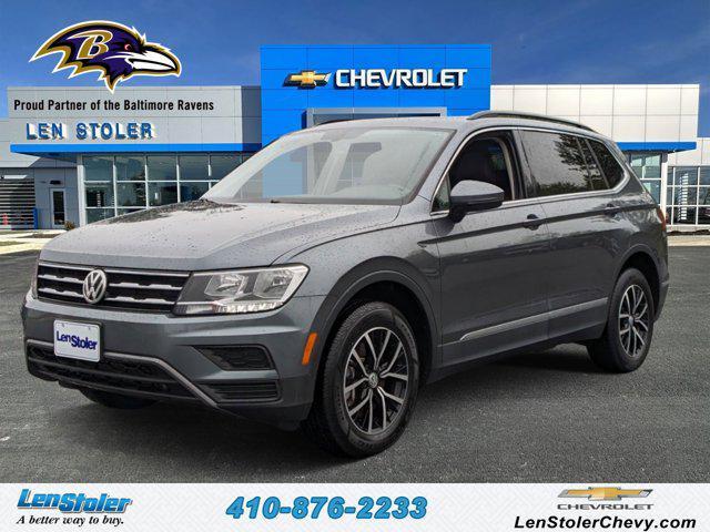 used 2021 Volkswagen Tiguan car, priced at $19,250