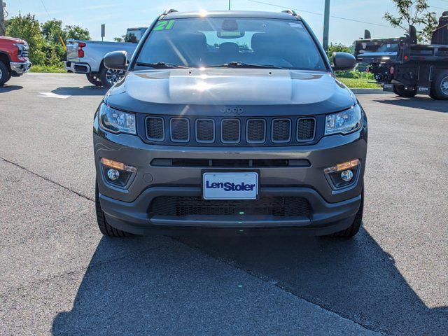 used 2021 Jeep Compass car, priced at $19,500