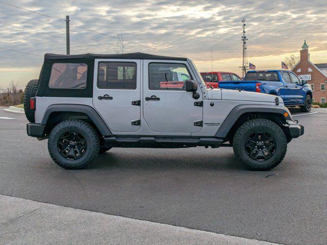 used 2017 Jeep Wrangler Unlimited car, priced at $22,376