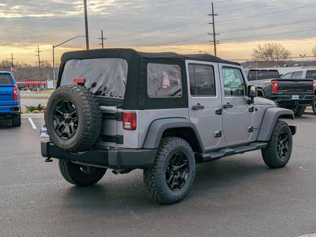 used 2017 Jeep Wrangler Unlimited car, priced at $22,376
