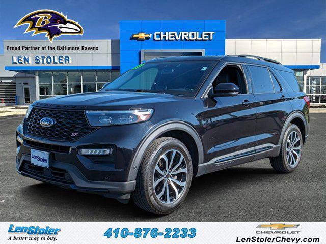 used 2021 Ford Explorer car, priced at $39,509