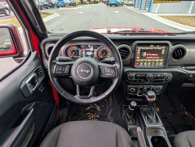 used 2021 Jeep Wrangler car, priced at $27,709