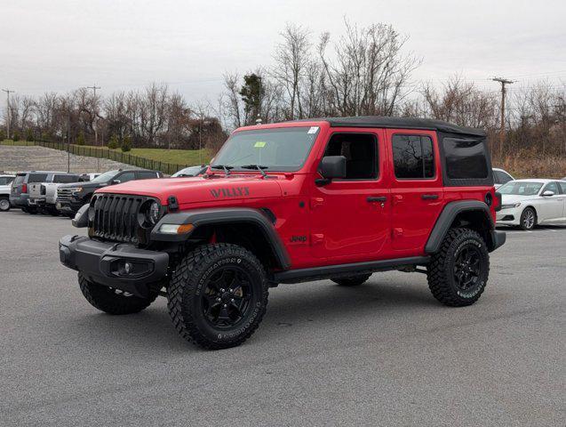 used 2021 Jeep Wrangler car, priced at $27,709