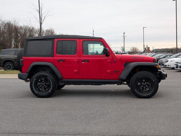 used 2021 Jeep Wrangler car, priced at $27,709