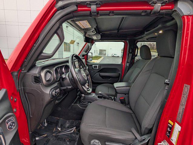 used 2021 Jeep Wrangler car, priced at $27,709