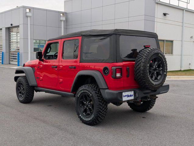 used 2021 Jeep Wrangler car, priced at $27,709