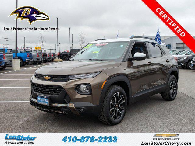 used 2022 Chevrolet TrailBlazer car, priced at $21,976