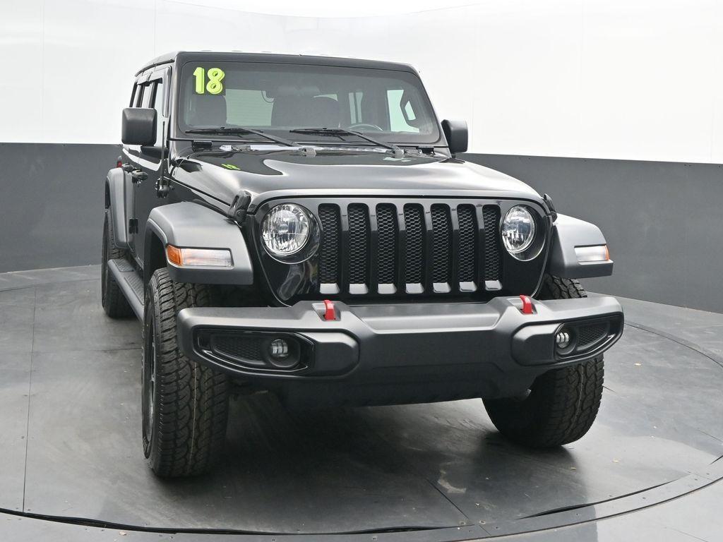 used 2018 Jeep Wrangler Unlimited car, priced at $20,998