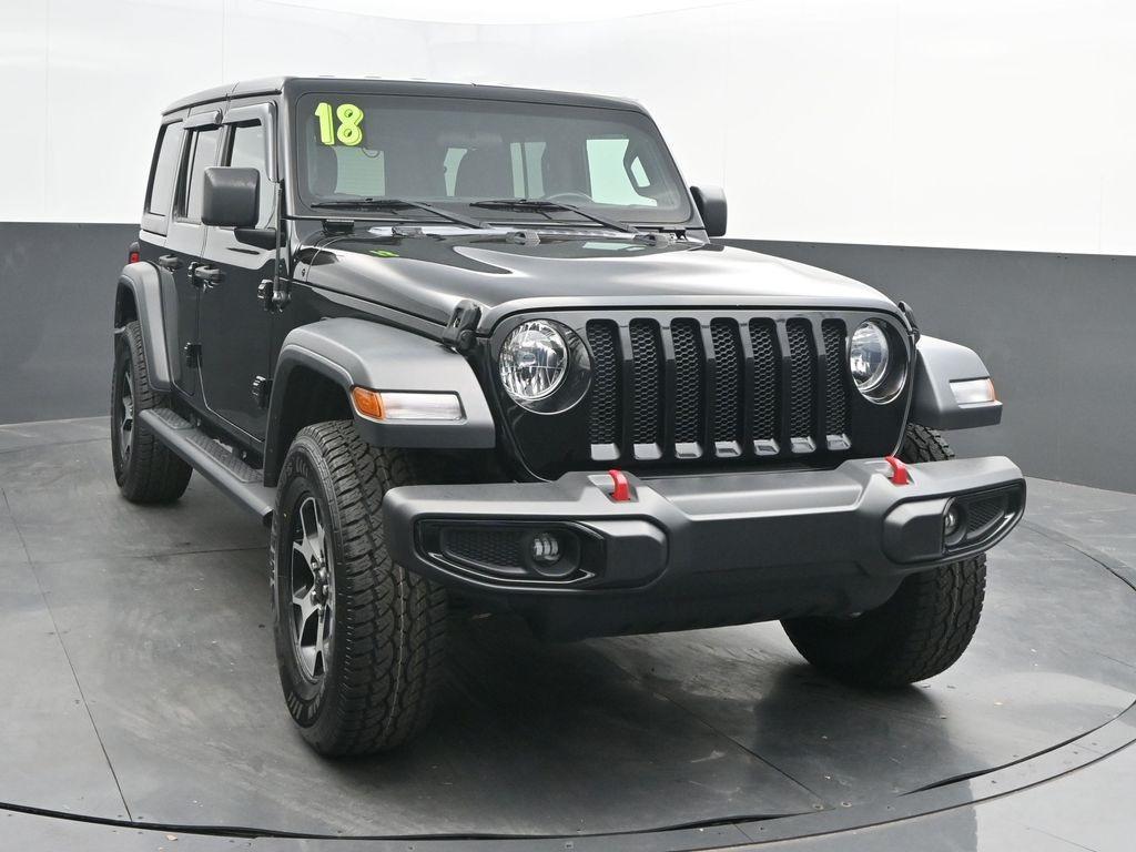 used 2018 Jeep Wrangler Unlimited car, priced at $20,998