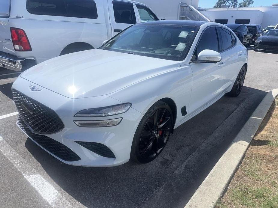 used 2022 Genesis G70 car, priced at $31,998