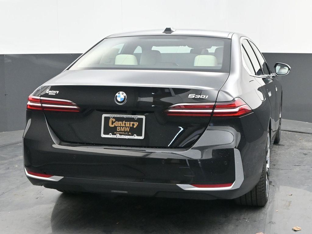 new 2025 BMW 530 car, priced at $63,375