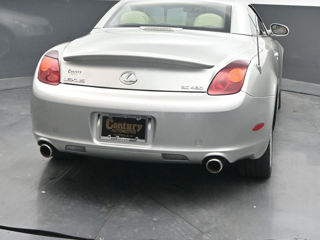 used 2002 Lexus SC 430 car, priced at $14,998