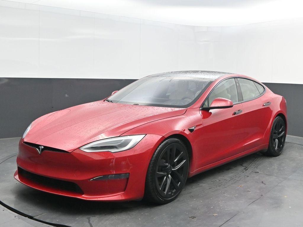 used 2021 Tesla Model S car, priced at $38,998