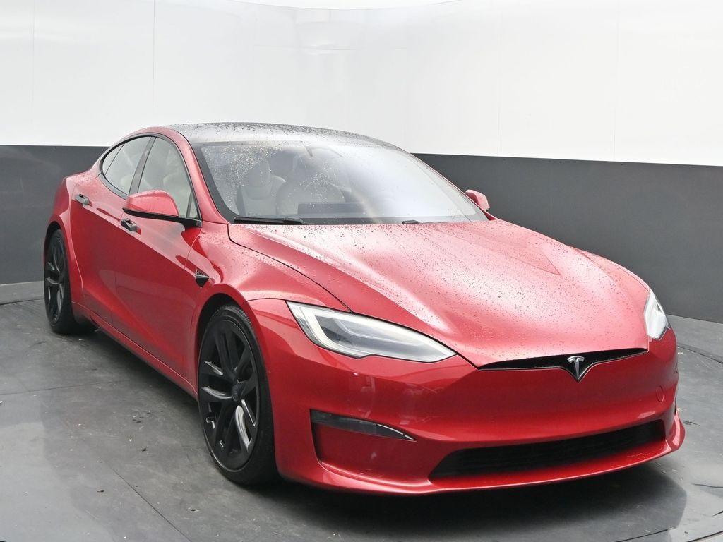 used 2021 Tesla Model S car, priced at $38,998