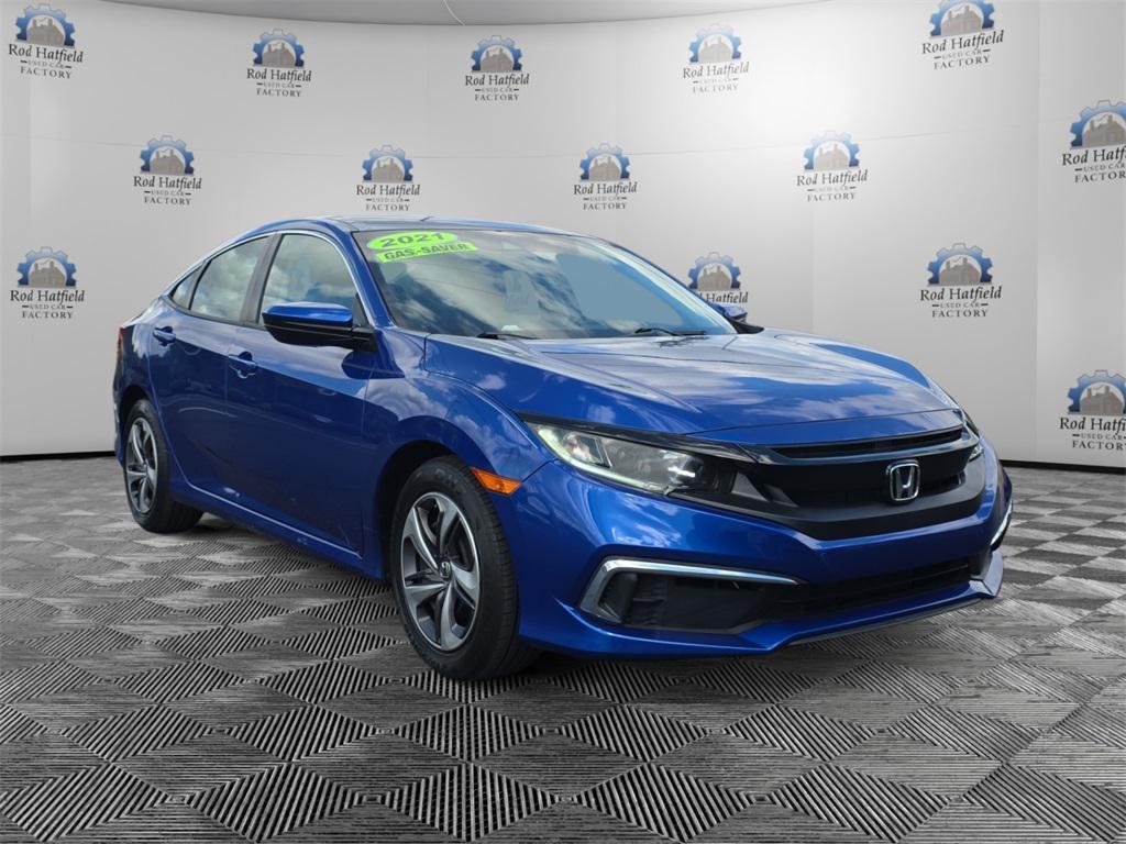 used 2021 Honda Civic car, priced at $20,947