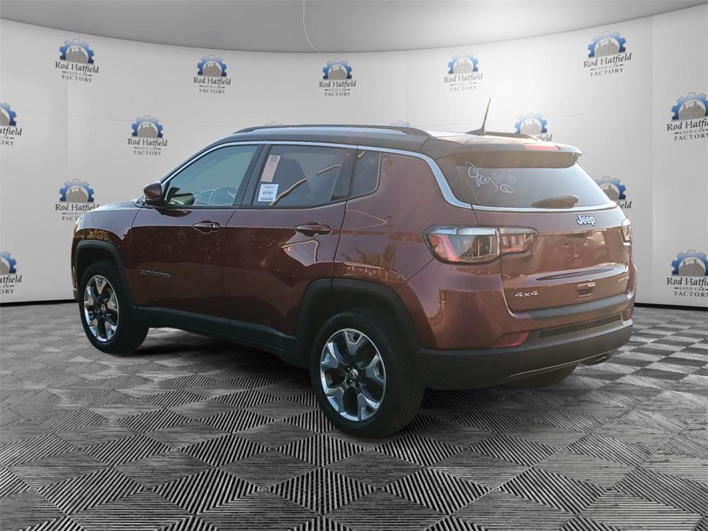 used 2021 Jeep Compass car, priced at $21,406