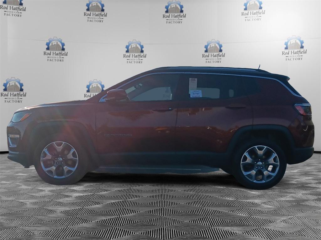 used 2021 Jeep Compass car, priced at $21,406