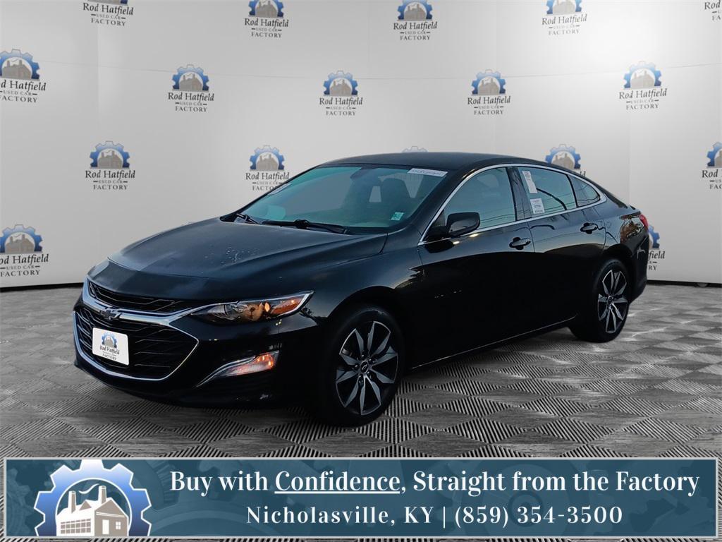 used 2021 Chevrolet Malibu car, priced at $19,444