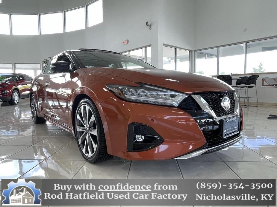 used 2021 Nissan Maxima car, priced at $33,463