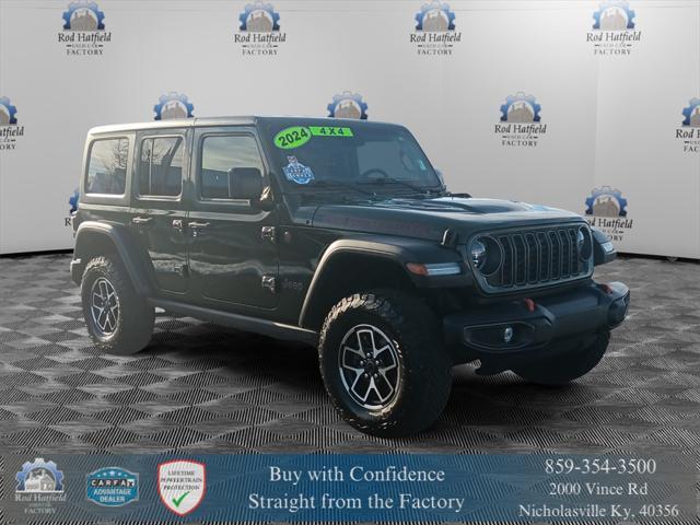 used 2024 Jeep Wrangler car, priced at $44,730