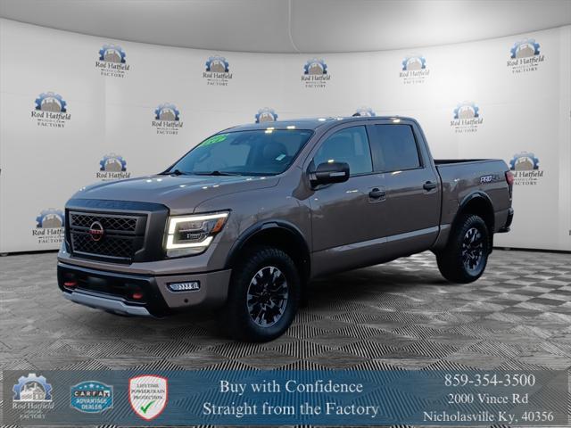 used 2023 Nissan Titan car, priced at $39,075