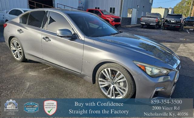 used 2018 INFINITI Q50 car, priced at $20,888