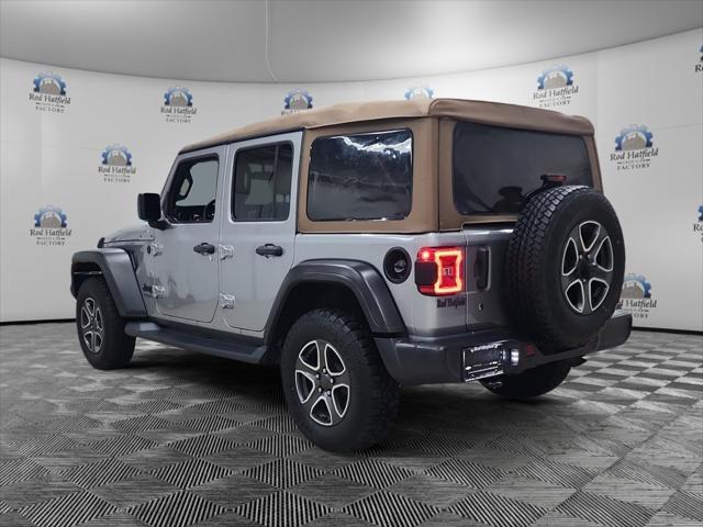 used 2020 Jeep Wrangler Unlimited car, priced at $22,800