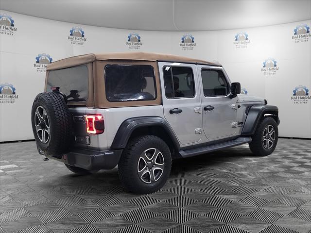 used 2020 Jeep Wrangler Unlimited car, priced at $22,800