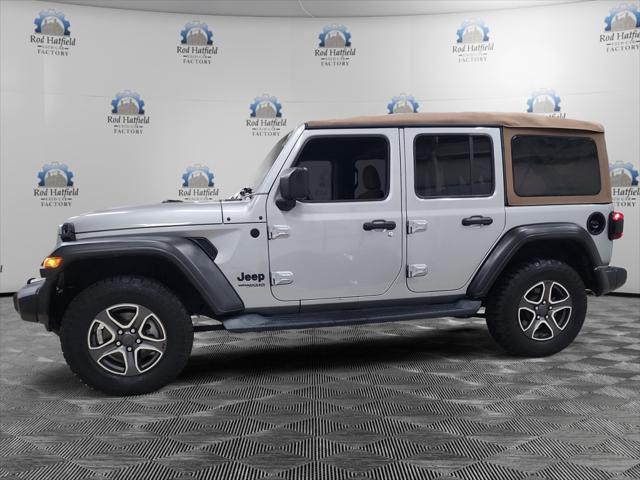 used 2020 Jeep Wrangler Unlimited car, priced at $22,800