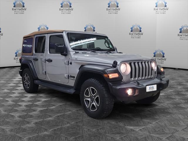 used 2020 Jeep Wrangler Unlimited car, priced at $22,800