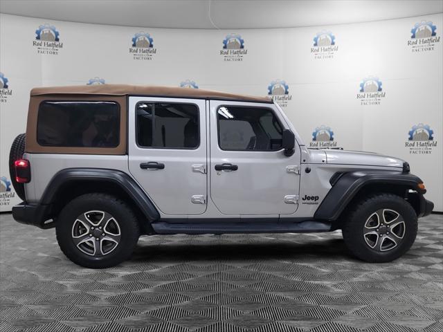 used 2020 Jeep Wrangler Unlimited car, priced at $22,800