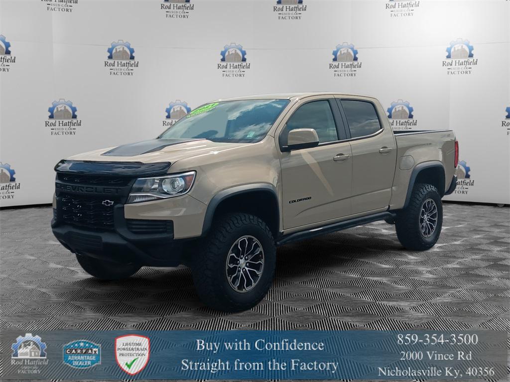 used 2021 Chevrolet Colorado car, priced at $31,223