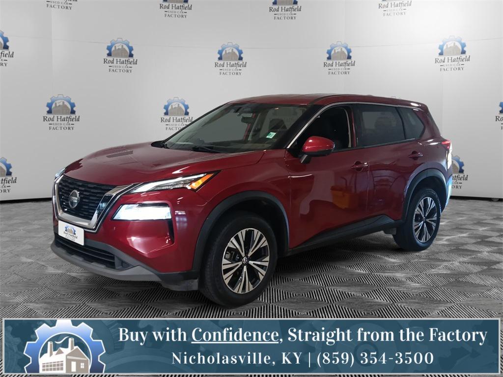 used 2021 Nissan Rogue car, priced at $18,754