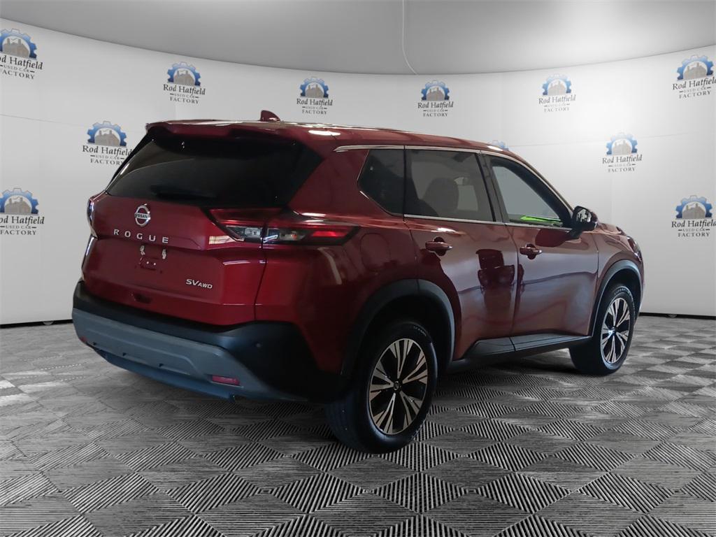 used 2021 Nissan Rogue car, priced at $18,754