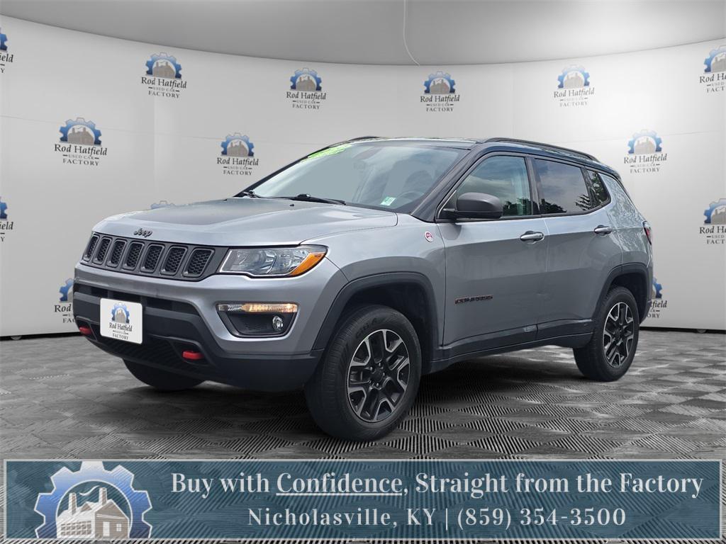 used 2020 Jeep Compass car, priced at $18,634
