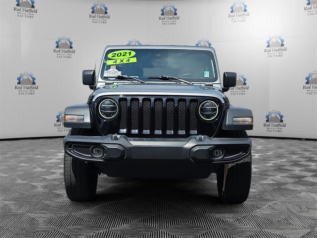 used 2021 Jeep Wrangler car, priced at $29,845