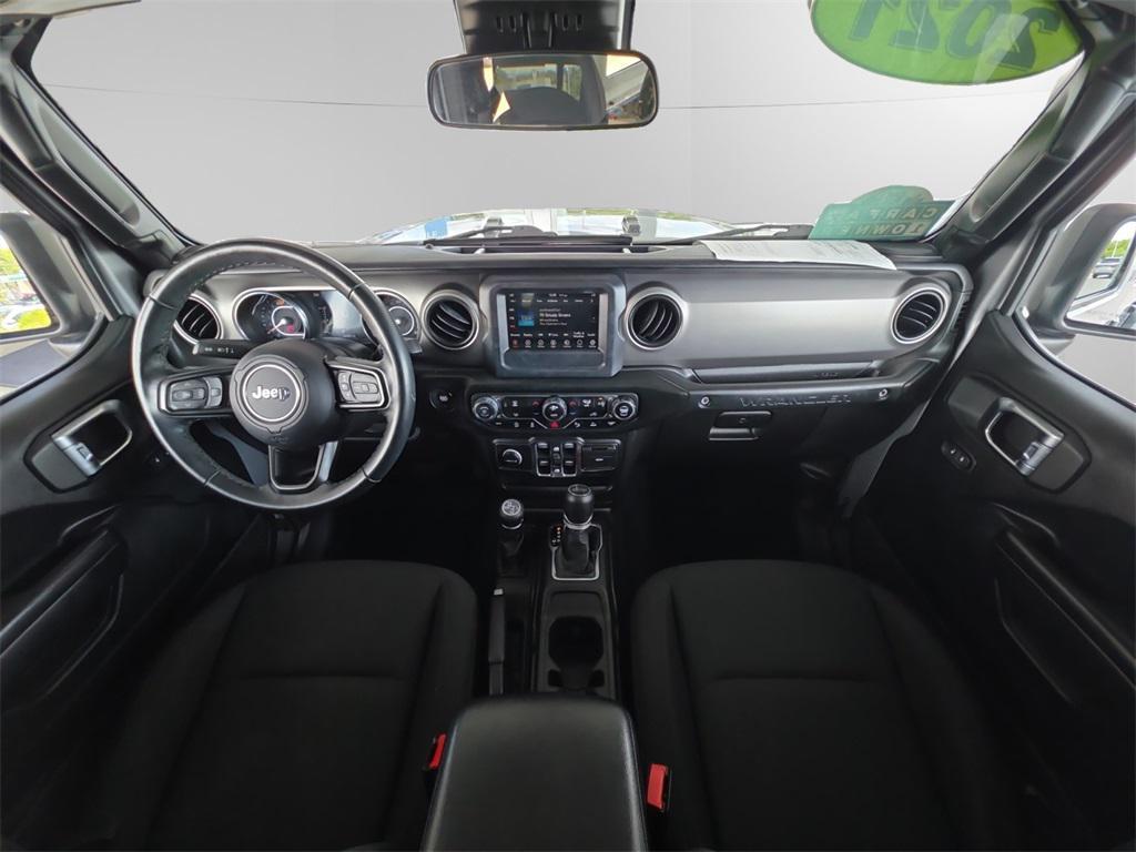 used 2021 Jeep Wrangler car, priced at $29,845