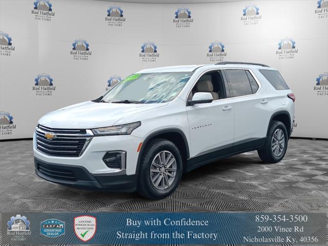 used 2022 Chevrolet Traverse car, priced at $28,253