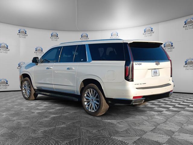 used 2021 Cadillac Escalade ESV car, priced at $57,336