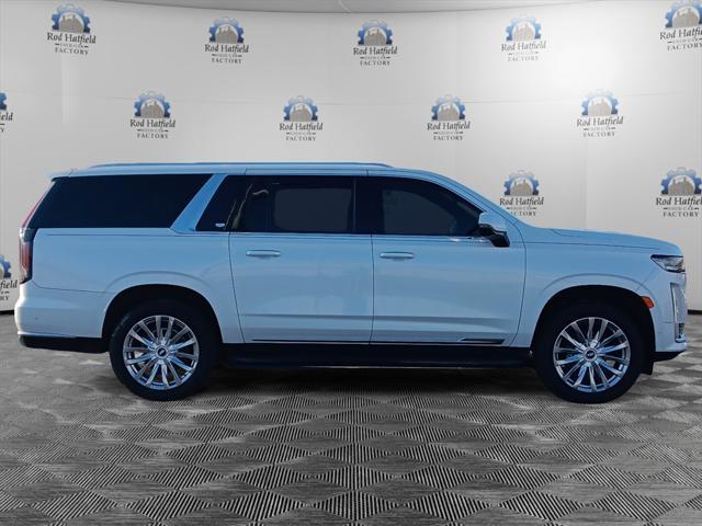 used 2021 Cadillac Escalade ESV car, priced at $57,336