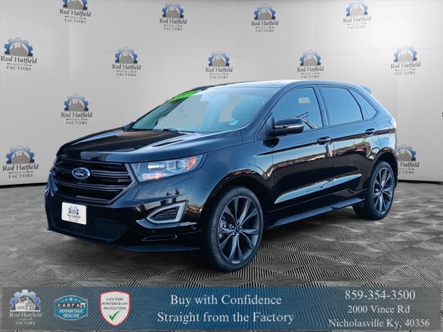 used 2018 Ford Edge car, priced at $21,763