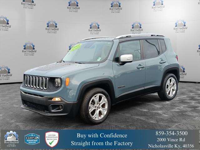 used 2017 Jeep Renegade car, priced at $15,117