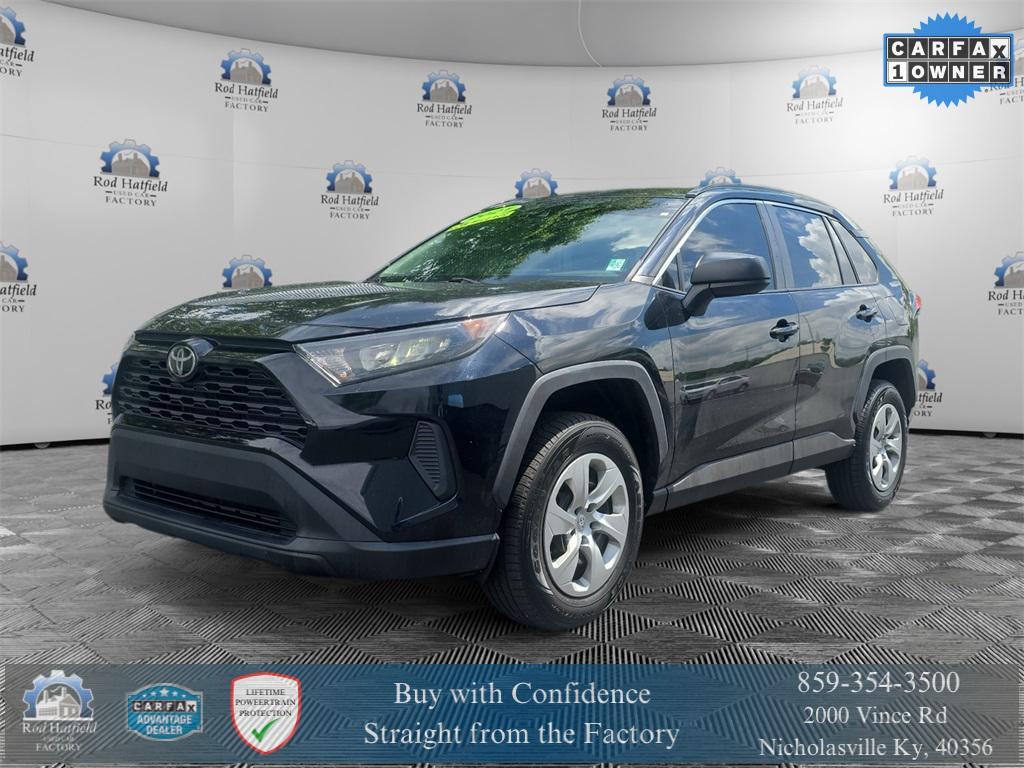 used 2021 Toyota RAV4 car, priced at $25,573