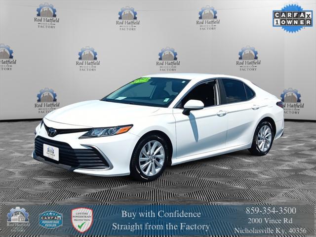 used 2021 Toyota Camry car, priced at $21,618