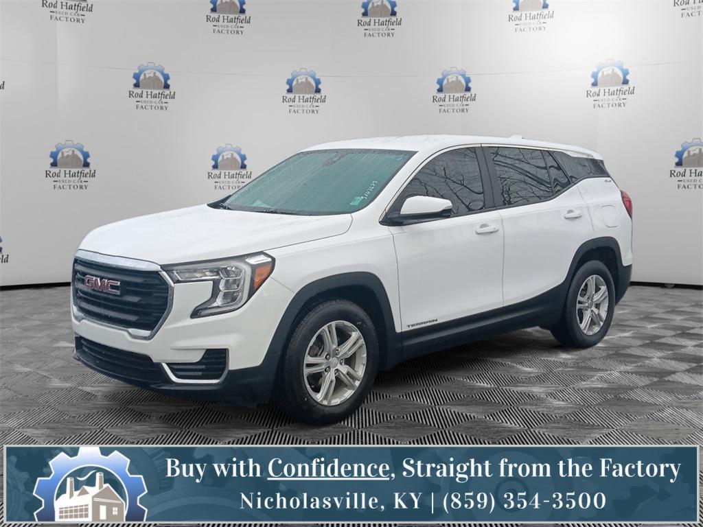 used 2022 GMC Terrain car, priced at $19,477