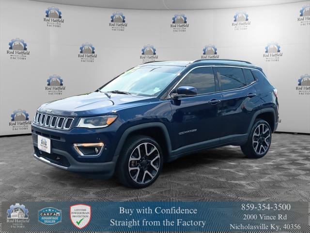 used 2017 Jeep New Compass car, priced at $17,448