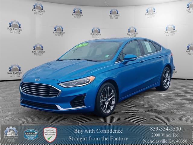 used 2020 Ford Fusion car, priced at $15,740