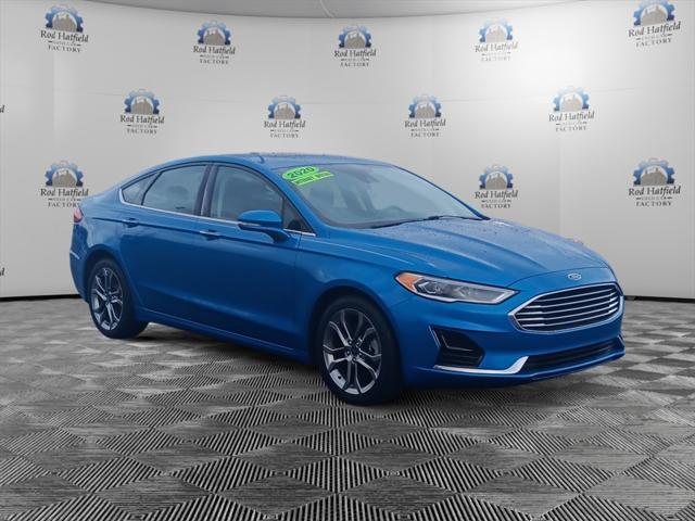 used 2020 Ford Fusion car, priced at $15,740