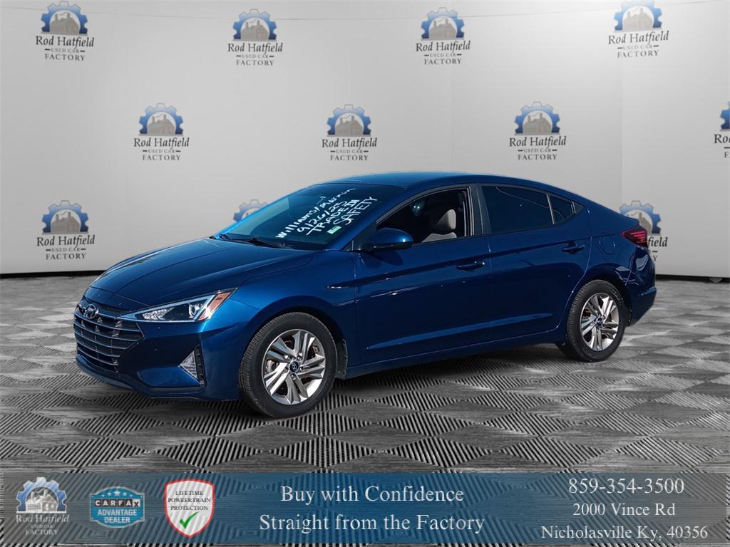 used 2019 Hyundai Elantra car, priced at $14,479