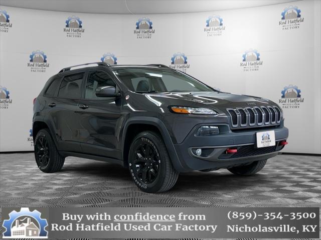 used 2016 Jeep Cherokee car, priced at $18,068